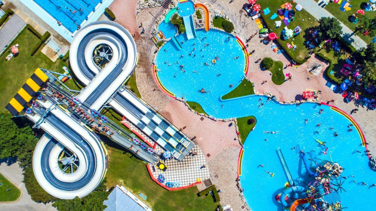Lake View Mobile Homes With Thermal Riviera Tickets In Terme Catez ชาเตช อ็อบ ซาวี ภายนอก รูปภาพ