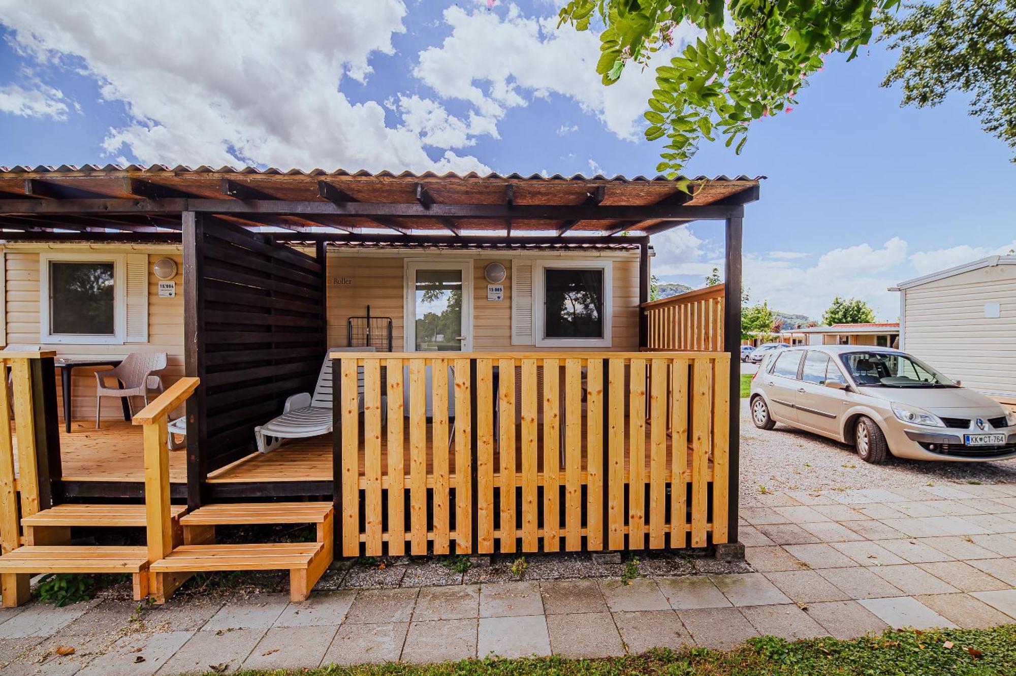 Lake View Mobile Homes With Thermal Riviera Tickets In Terme Catez ชาเตช อ็อบ ซาวี ภายนอก รูปภาพ