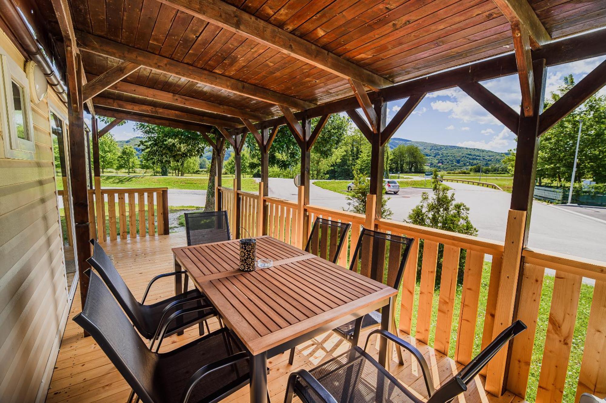 Lake View Mobile Homes With Thermal Riviera Tickets In Terme Catez ชาเตช อ็อบ ซาวี ภายนอก รูปภาพ
