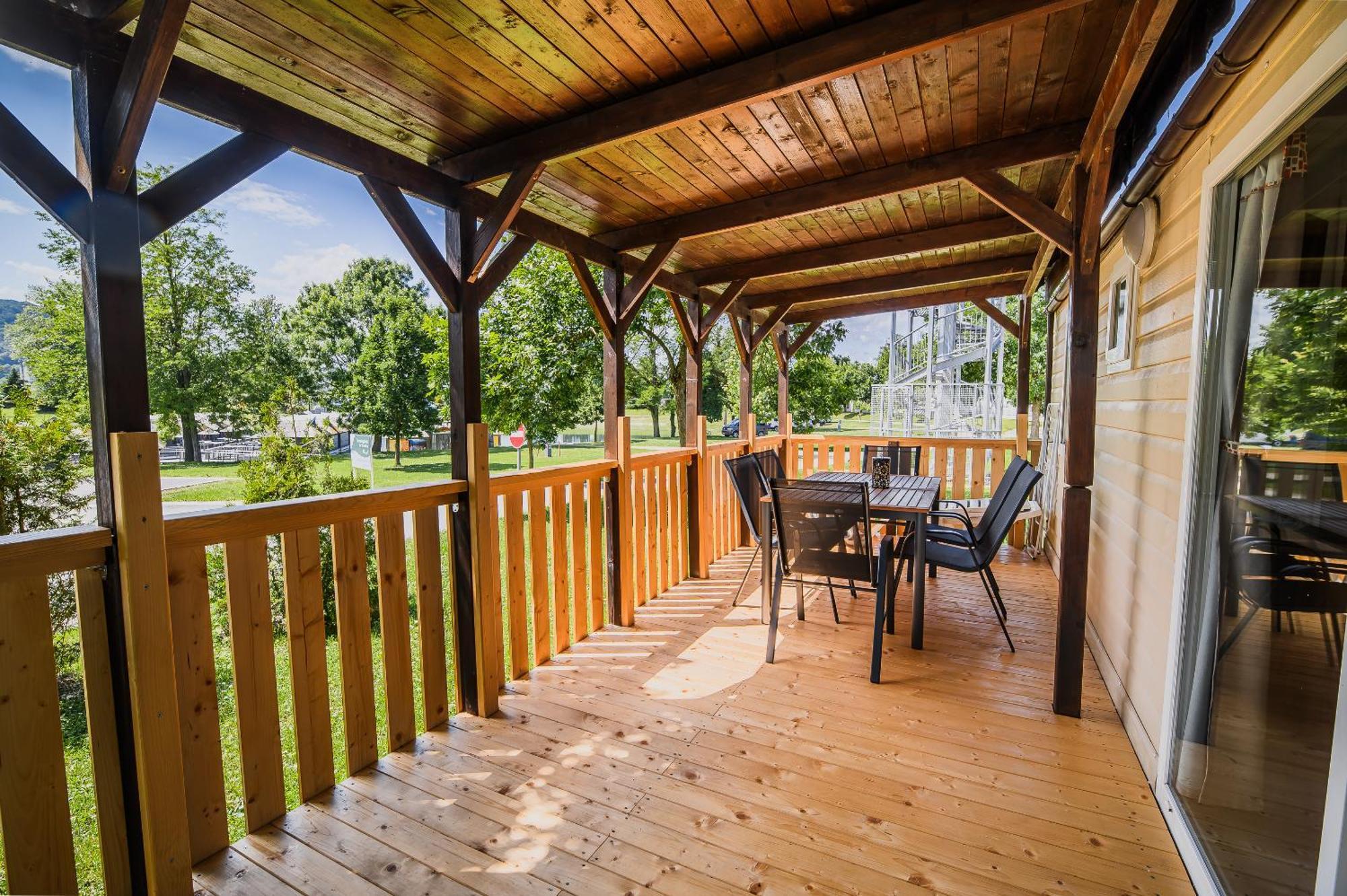 Lake View Mobile Homes With Thermal Riviera Tickets In Terme Catez ชาเตช อ็อบ ซาวี ภายนอก รูปภาพ