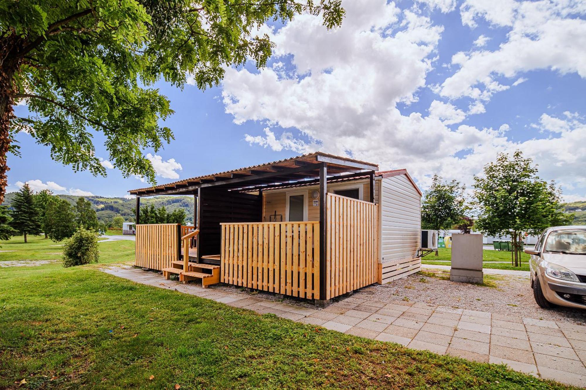 Lake View Mobile Homes With Thermal Riviera Tickets In Terme Catez ชาเตช อ็อบ ซาวี ภายนอก รูปภาพ